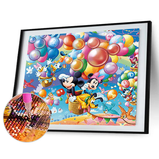 Disney Mickey Mouse - Full Round Drill Diamond Painting 40*50CM