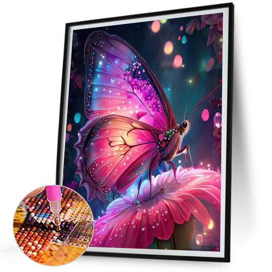 Butterfly - Full Square Drill Diamond Painting 30*40CM