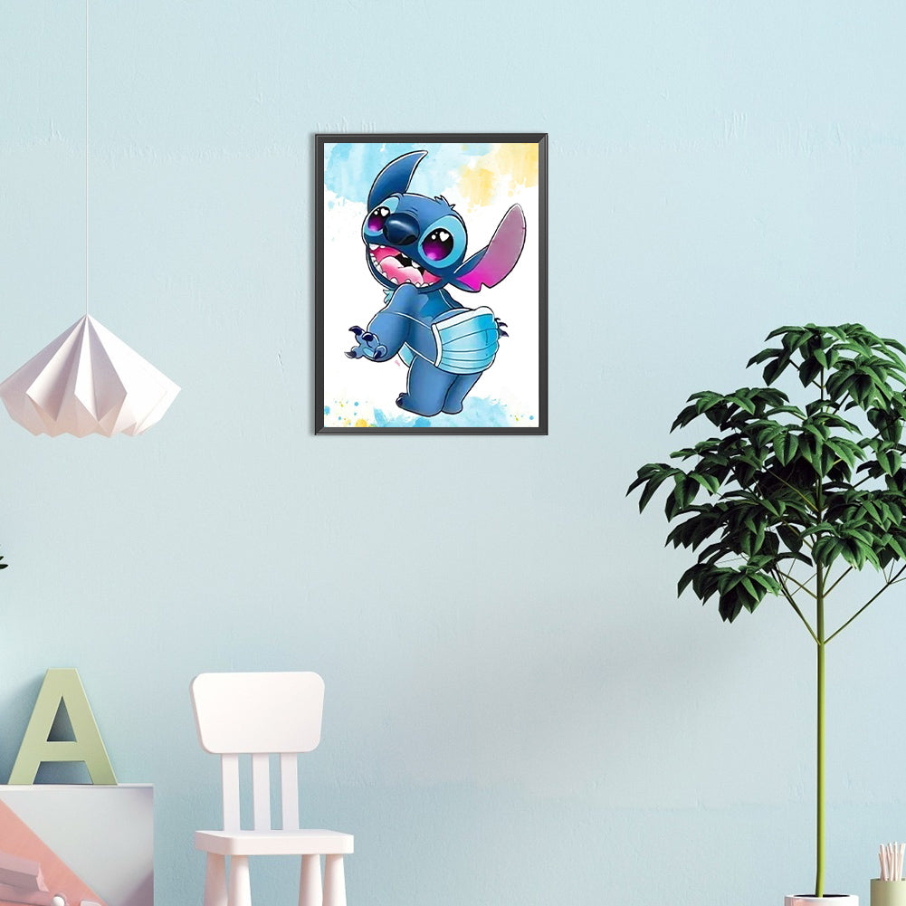 Stitch - Full Round Drill Diamond Painting 30*40CM