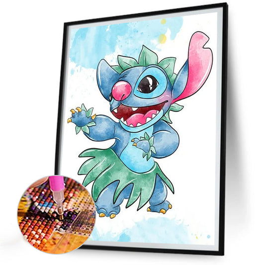 Stitch - Full Round Drill Diamond Painting 30*40CM