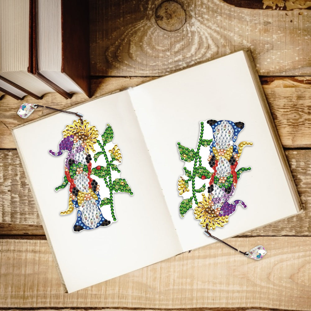 DIY Diamond Art Bookmarks Acrylic 5D Handmade Art Craft for Beginner Adults Kids