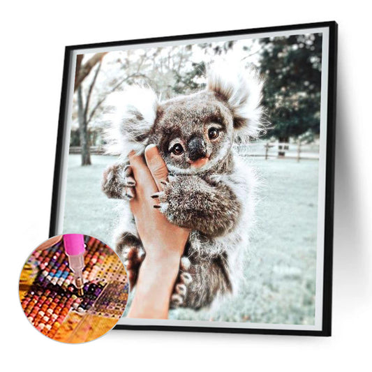 Little Koala - Full Round Drill Diamond Painting 30*30CM