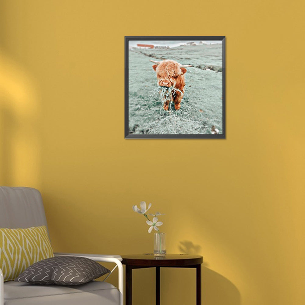 Calf - Full Round Drill Diamond Painting 30*30CM