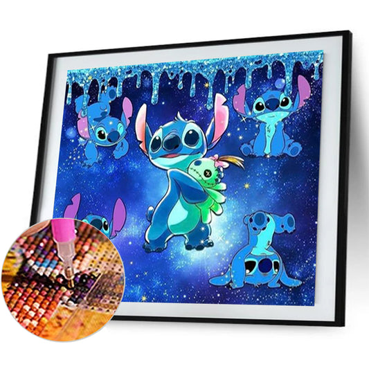 Stitch - Full Round Drill Diamond Painting 40*45CM