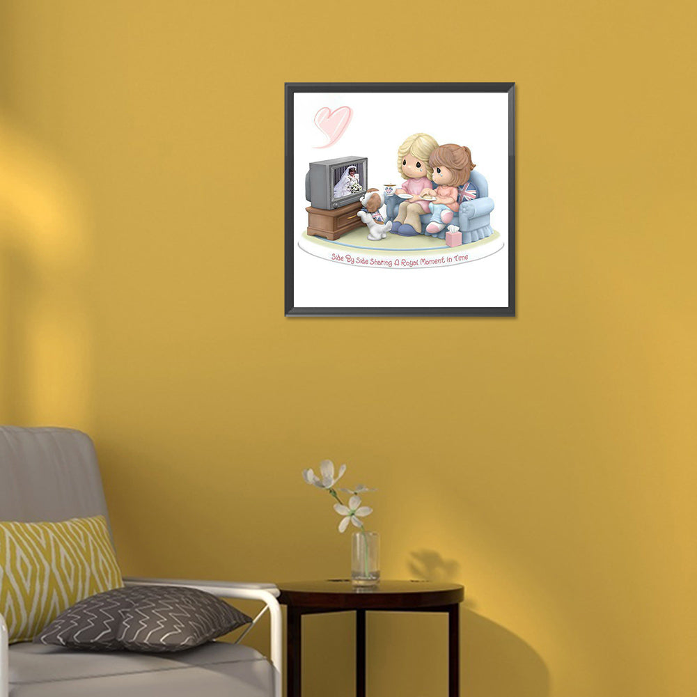 Watch Drama - Full Round Drill Diamond Painting 30*30CM