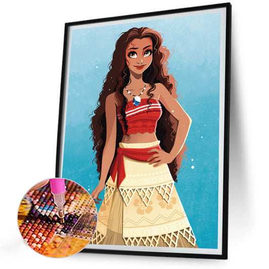 Moana - Full Round Drill Diamond Painting 30*40CM
