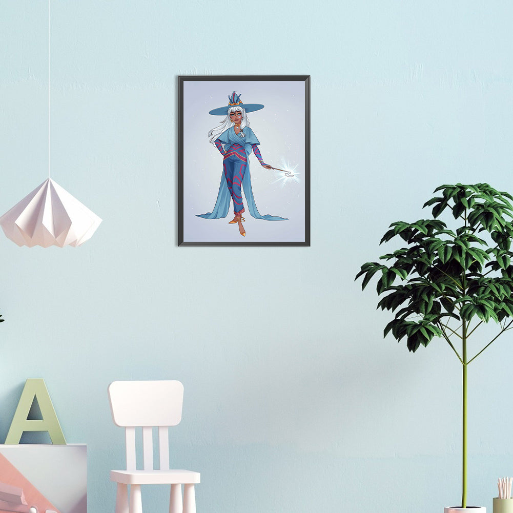 Princess Jitan - Full Round Drill Diamond Painting 30*40CM