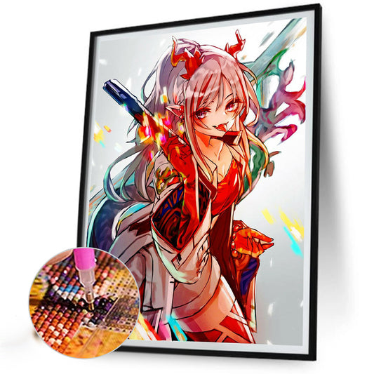 Anime Goddess - Full Round Drill Diamond Painting 40*50CM