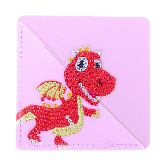 DIY Diamond Art Bookmarks Art Craft 5D Leather Triangle for Beginner Adults Kids