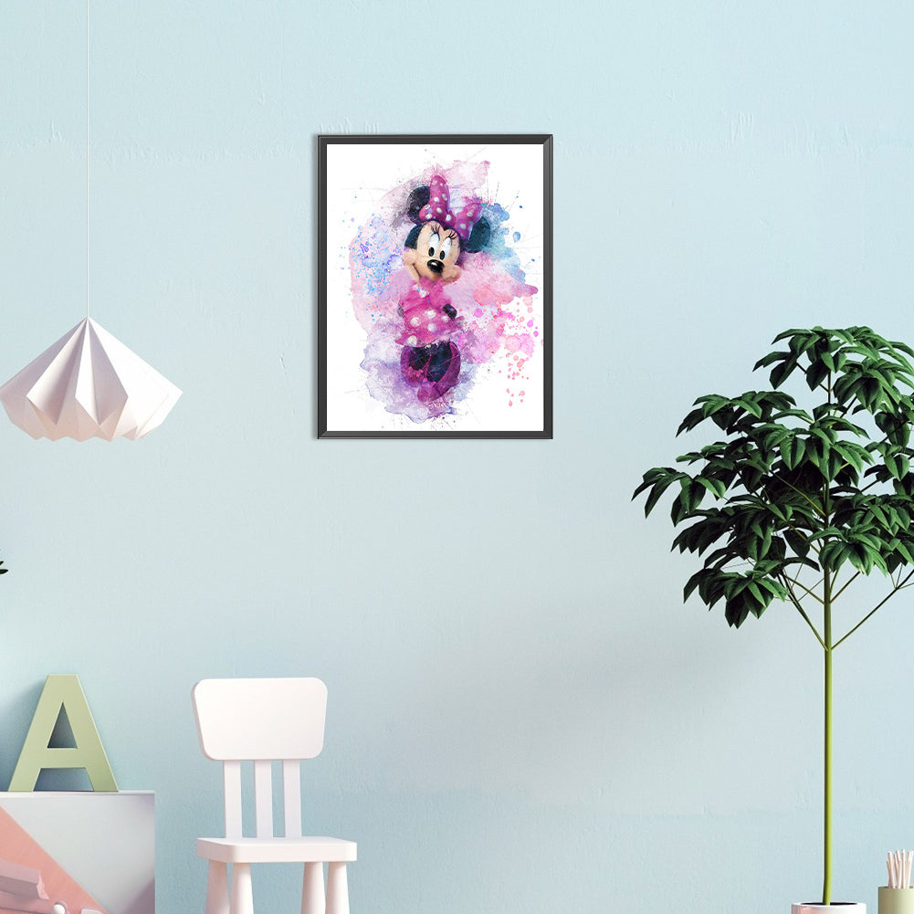 Minnie - Full Round Drill Diamond Painting 30*40CM