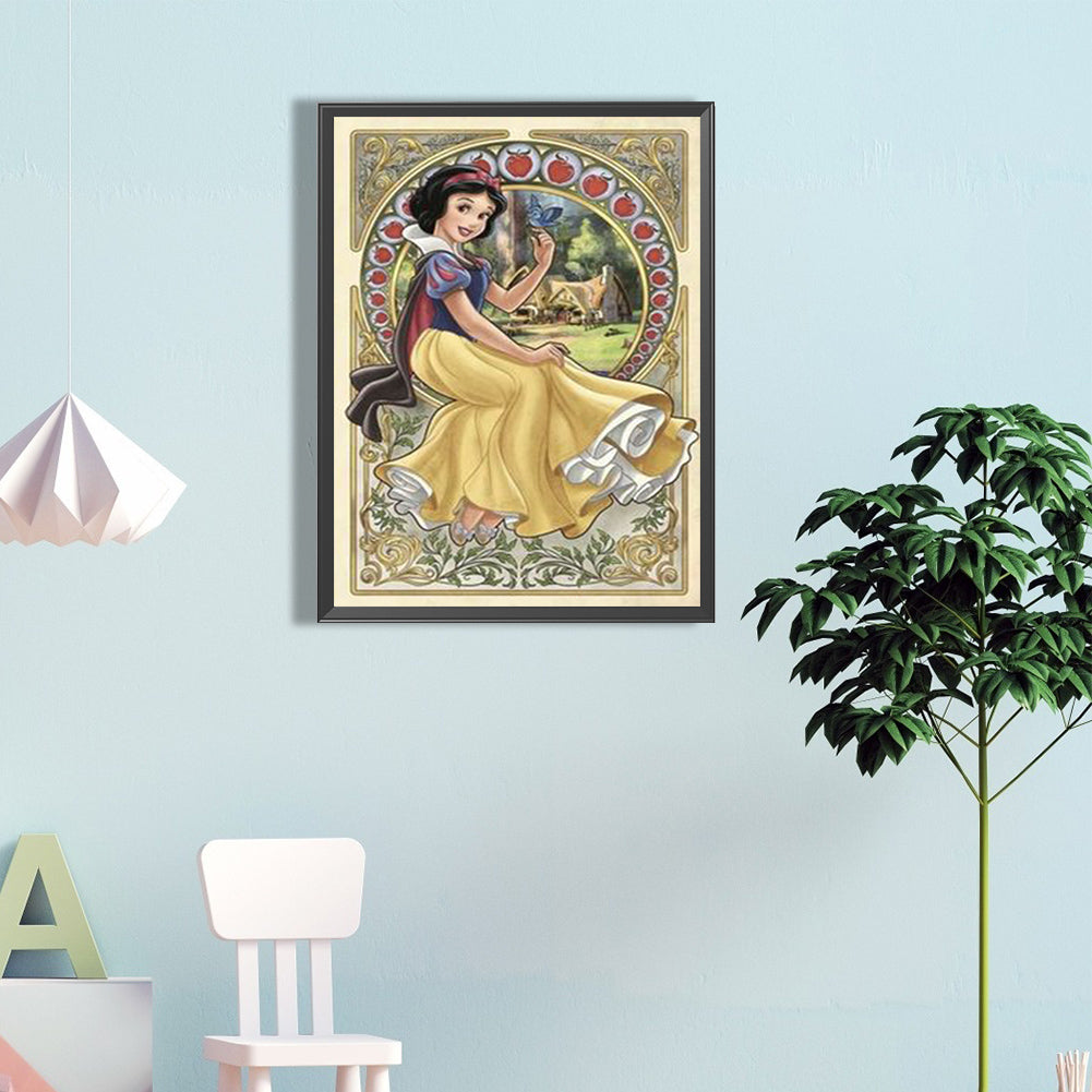 Snow White - Full Round Drill Diamond Painting 40*60CM