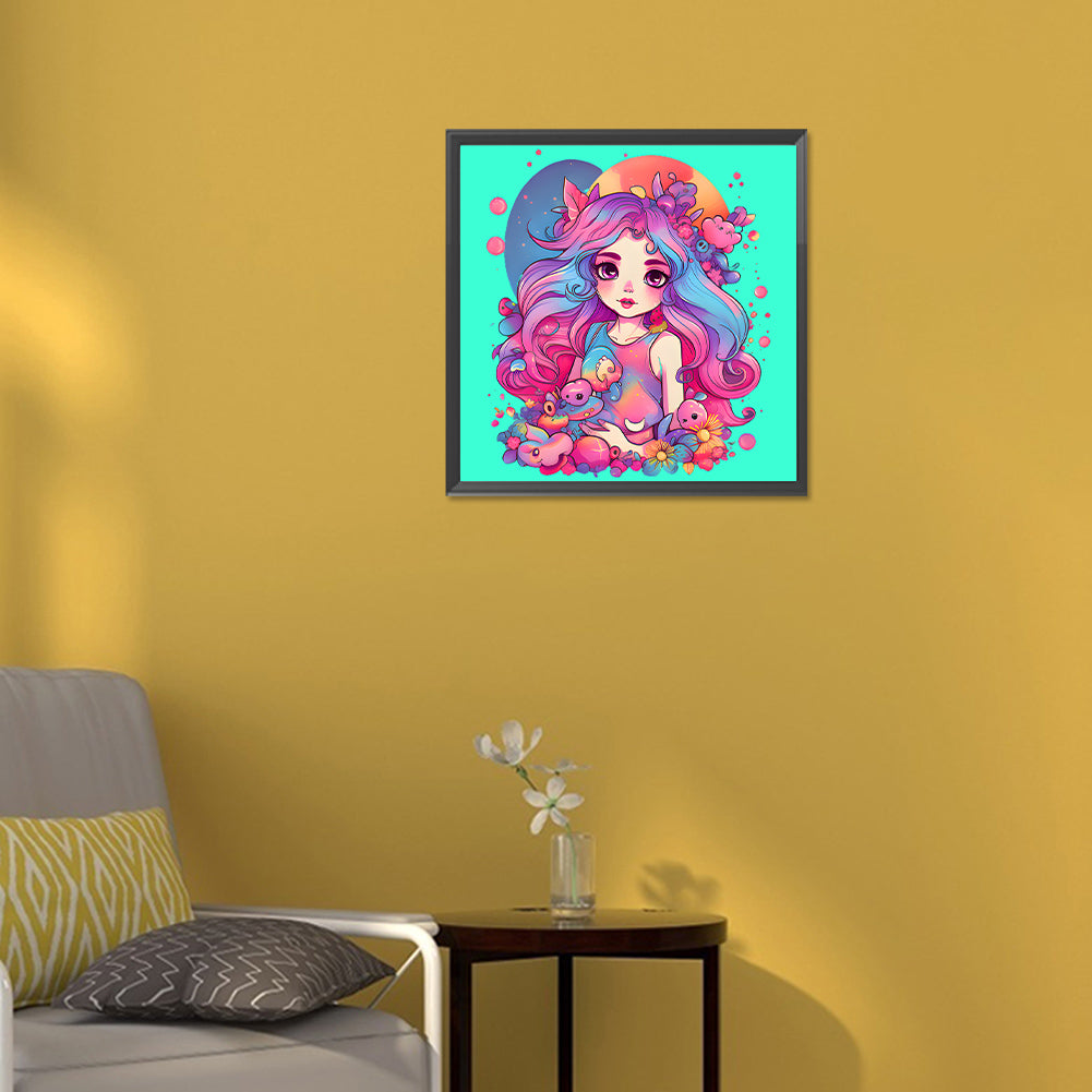 Fairy - Full Round Drill Diamond Painting 30*30CM