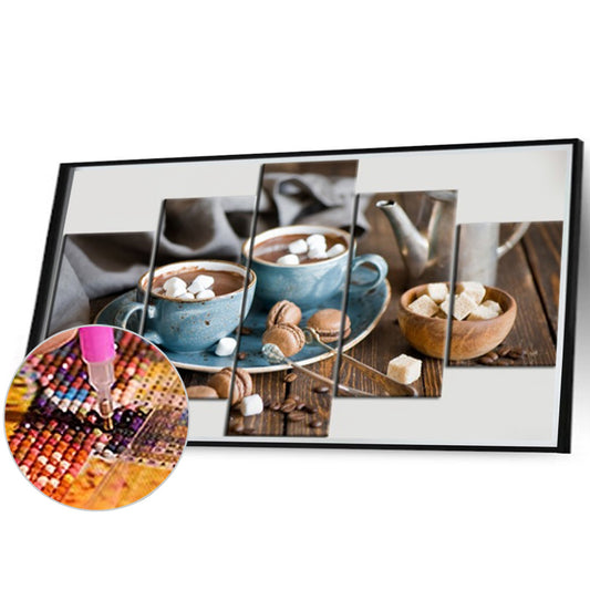 Flavored Coffee - Full Round Drill Diamond Painting 95*45CM
