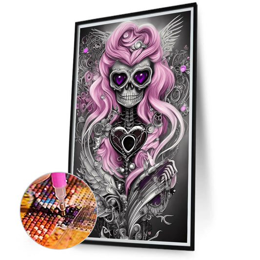 Skeleton - Full Round Drill Diamond Painting 40*70CM