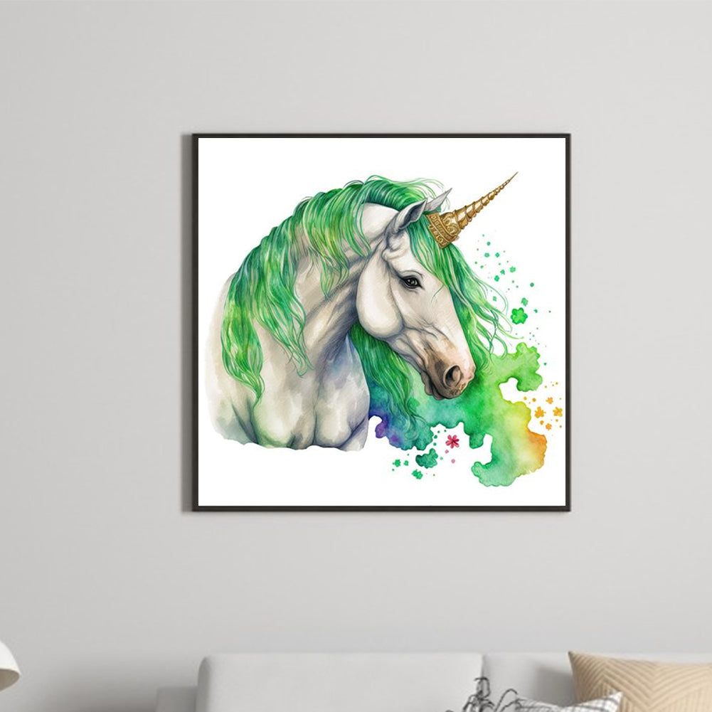 Unicorn - Full Round Drill Diamond Painting 30*30CM