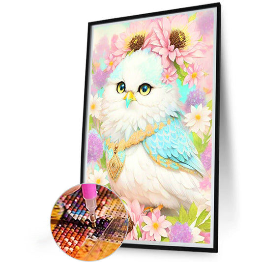 Cute Little Bird - Full Round Drill Diamond Painting 40*60CM