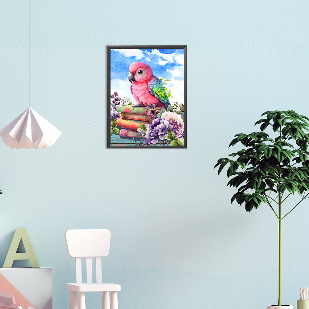 Parrot - Full Round Drill Diamond Painting 30*40CM