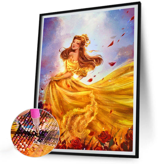 Belle - Full Round Drill Diamond Painting 30*40CM