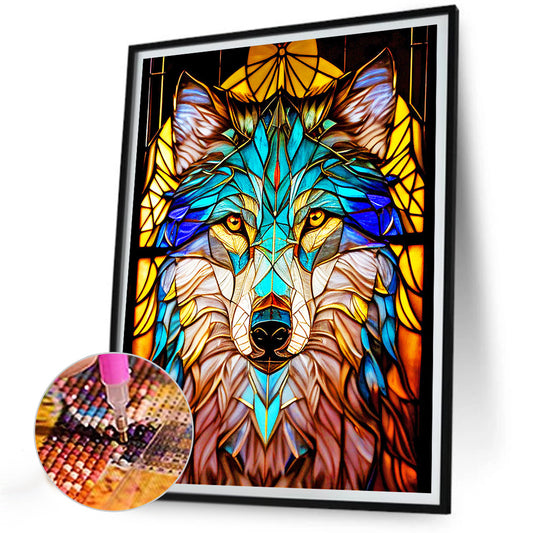 Wolf - Full Round Drill Diamond Painting 30*40CM