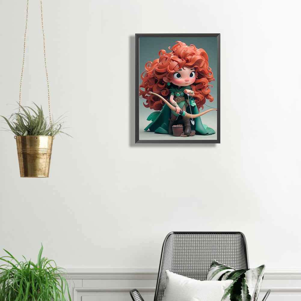 Princess Melida - Full Square Drill Diamond Painting 30*40CM