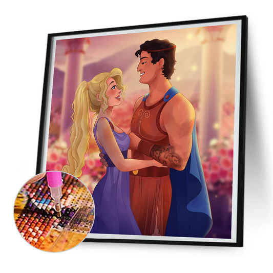 Princess And Prince - Full Round Drill Diamond Painting 30*30CM