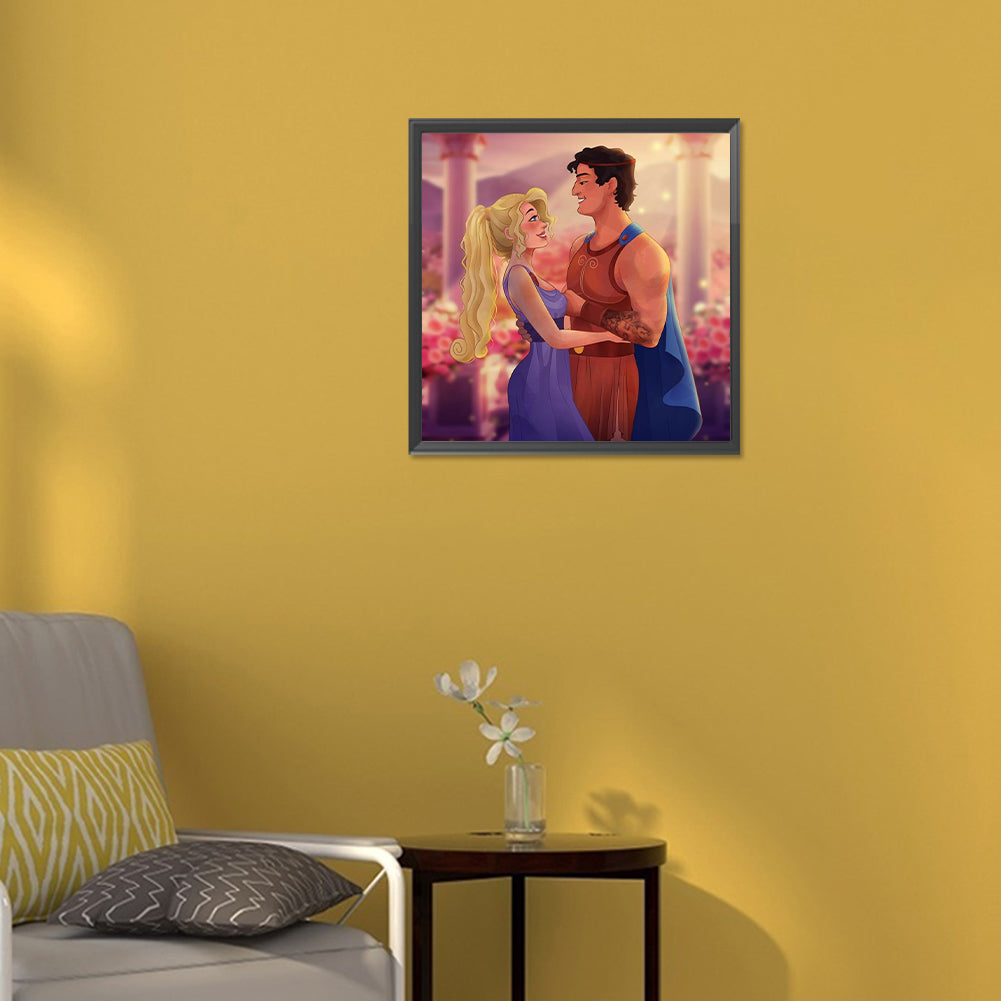 Princess And Prince - Full Round Drill Diamond Painting 30*30CM