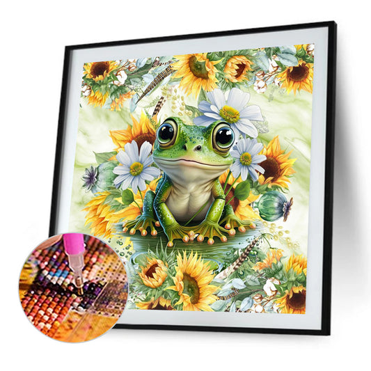 Frog - Full Round Drill Diamond Painting 40*40CM