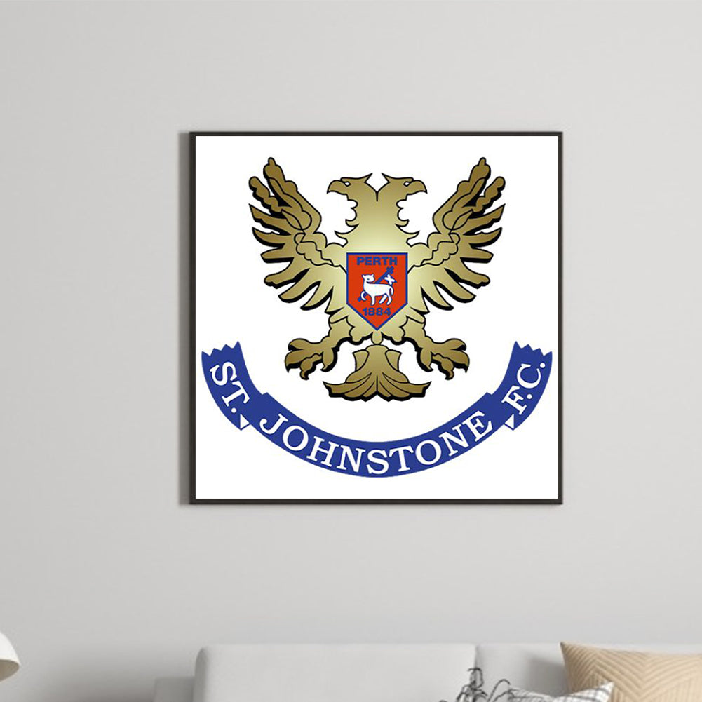 St Johnston Football Club - Full Round Drill Diamond Painting 40*40CM
