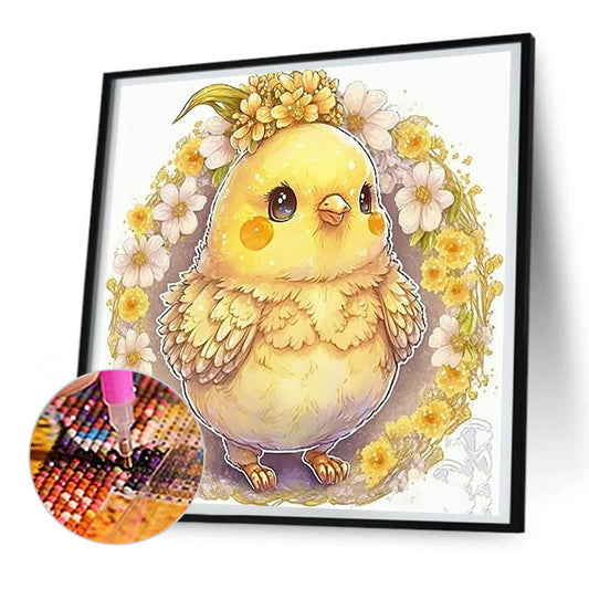 Chick - Full Round Drill Diamond Painting 30*30CM