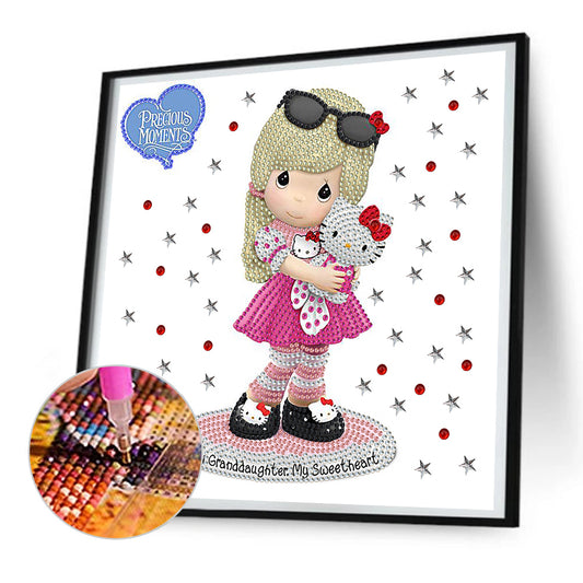 Precious Memory Doll - Special Shaped Drill Diamond Painting 30*30CM