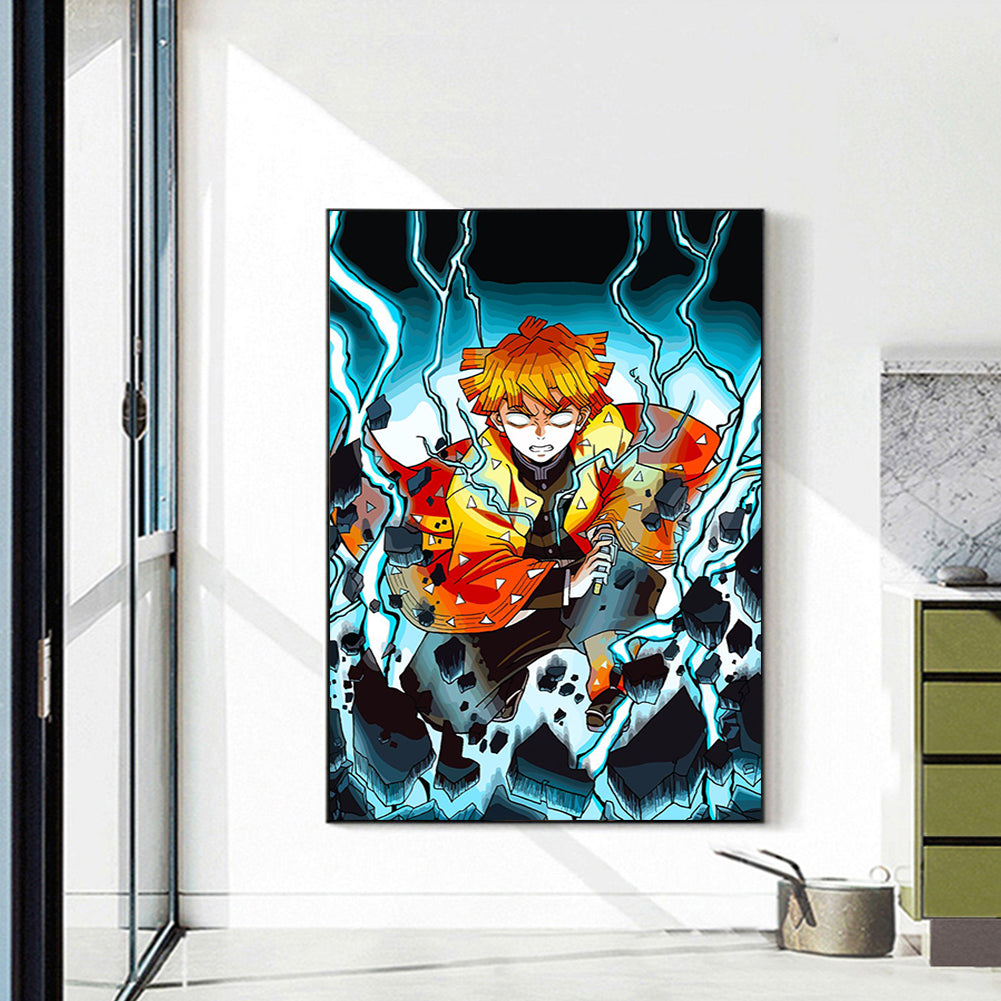 Demon Slayer Blade - Full Round Drill Diamond Painting 40*55CM