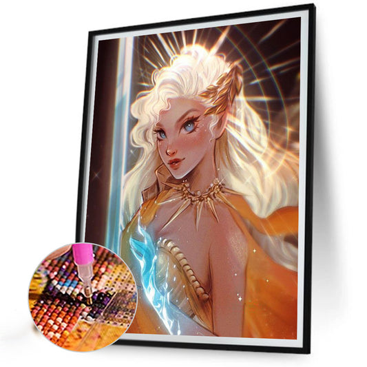 Elf Princess - Full Round Drill Diamond Painting 40*50CM