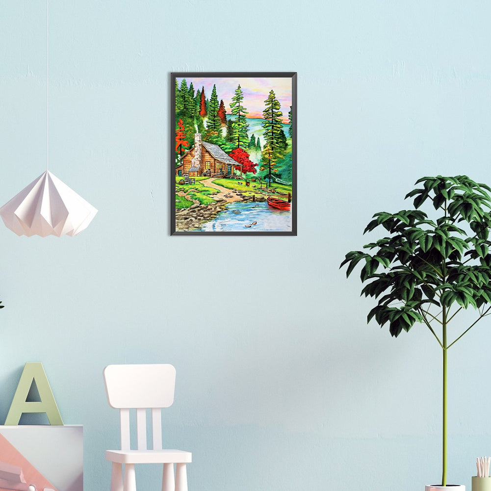 Country Garden - Full Round Drill Diamond Painting 30*40CM