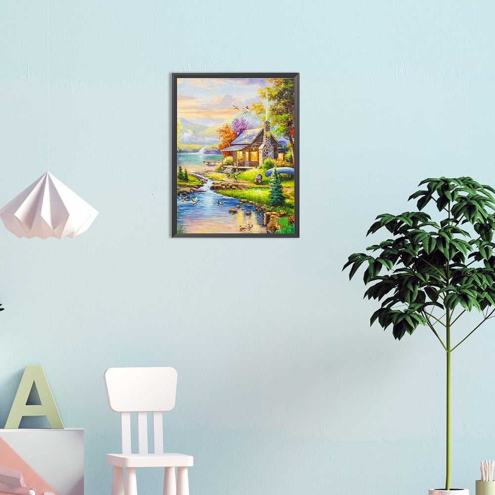 Country Garden - Full Round Drill Diamond Painting 30*40CM