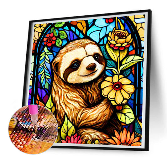 Sloth - Full Round Drill Diamond Painting 30*30CM