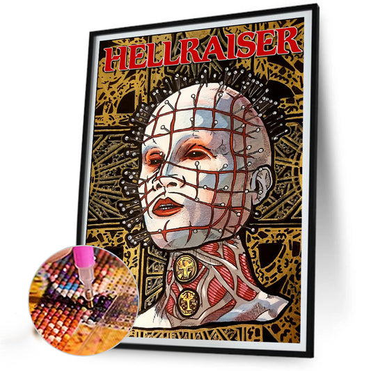 Horror Pictorial - Full Round Drill Diamond Painting 40*50CM