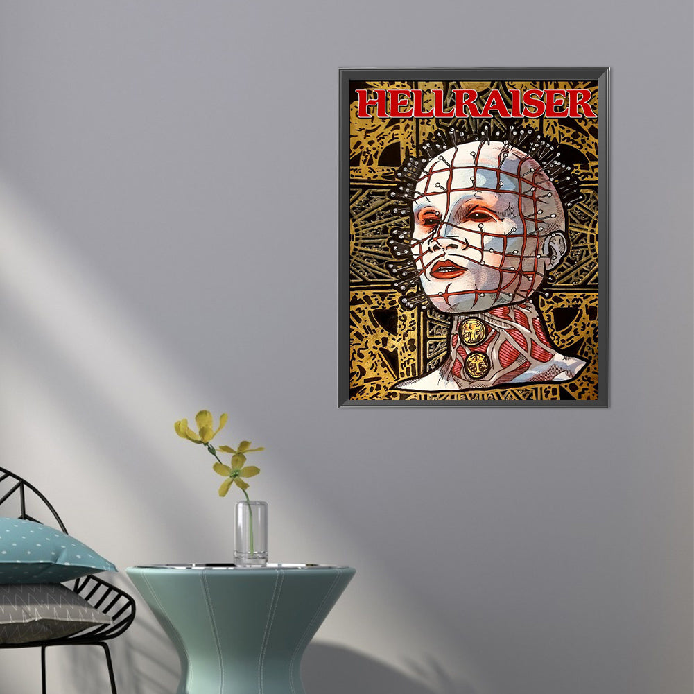 Horror Pictorial - Full Round Drill Diamond Painting 40*50CM