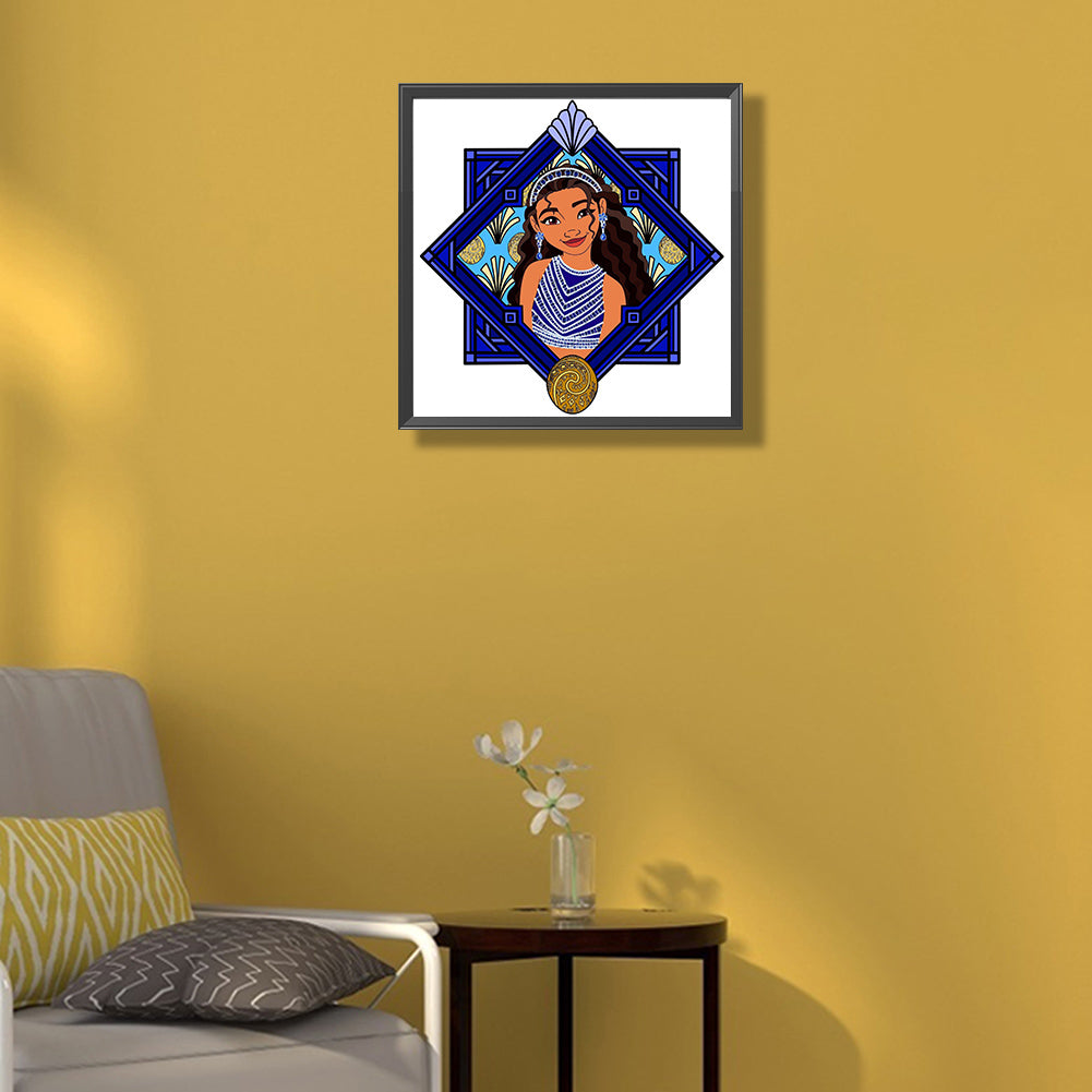 Princess Moana - Full Round Drill Diamond Painting 40*40CM