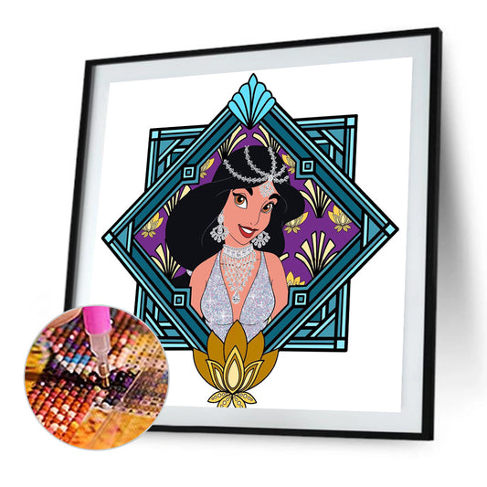 Princess Jasmine - Full Round Drill Diamond Painting 40*40CM