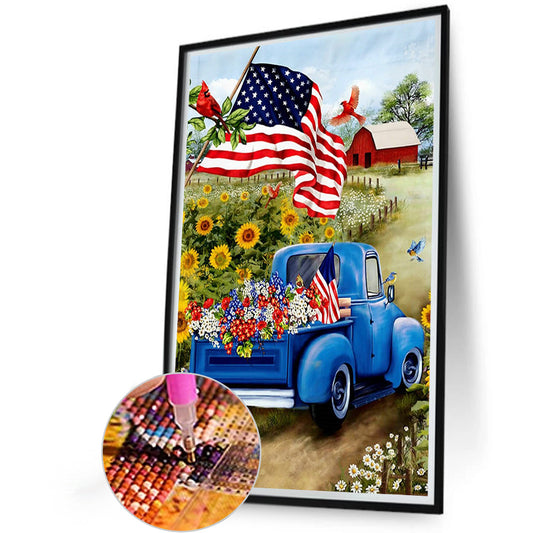 Flag Float - Full Round Drill Diamond Painting 40*60CM