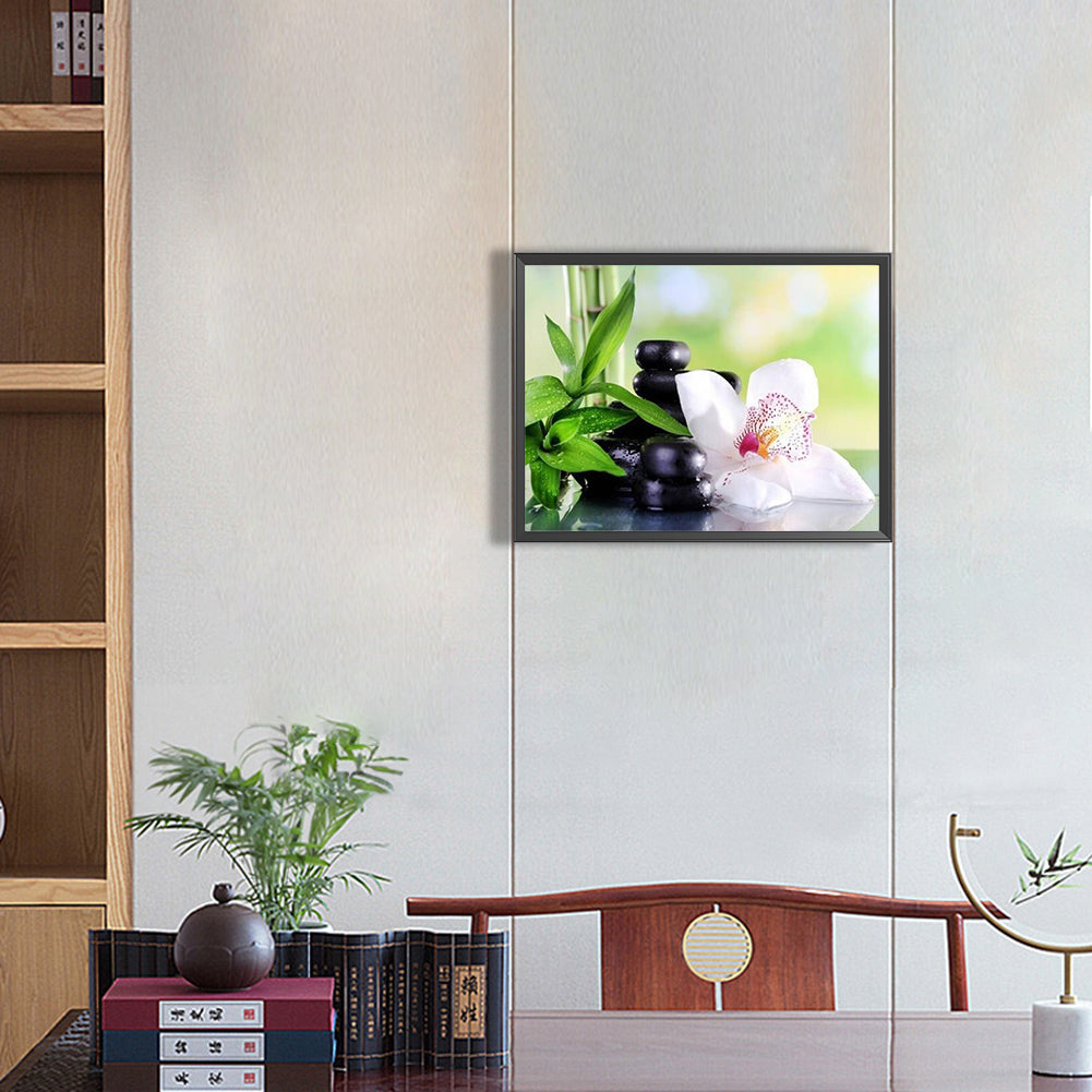 Zen Pebbles - Full Round Drill Diamond Painting 40*30CM