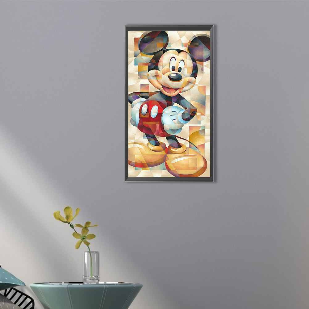 Disney Mickey Mouse - Full Round Drill Diamond Painting 30*60CM