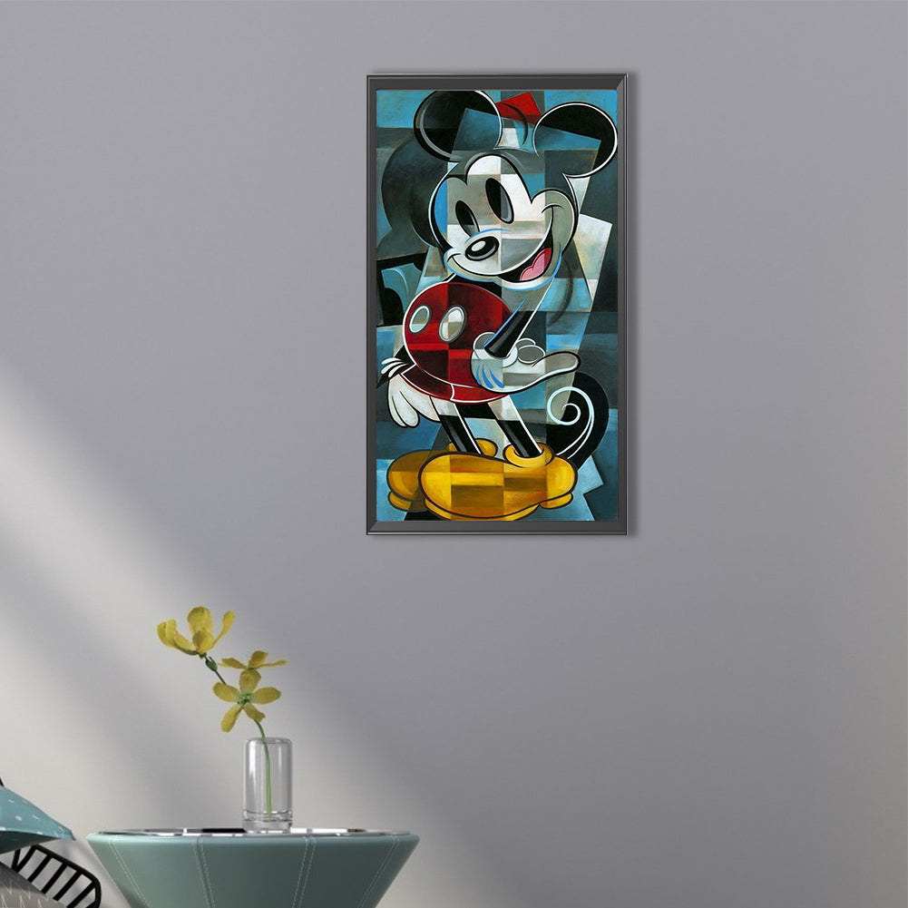 Disney Mickey Mouse - Full Round Drill Diamond Painting 30*60CM