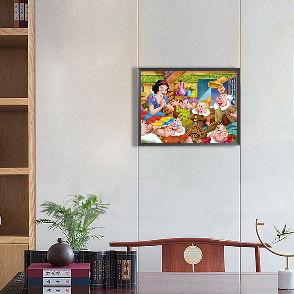 Dwarf - Full Round Drill Diamond Painting 40*30CM