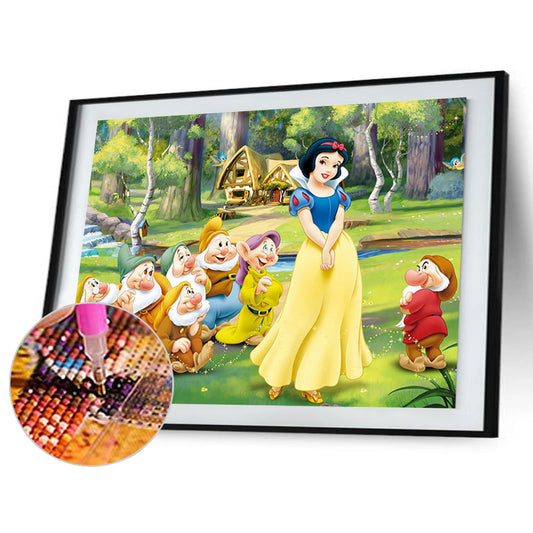 Dwarf - Full Round Drill Diamond Painting 40*30CM