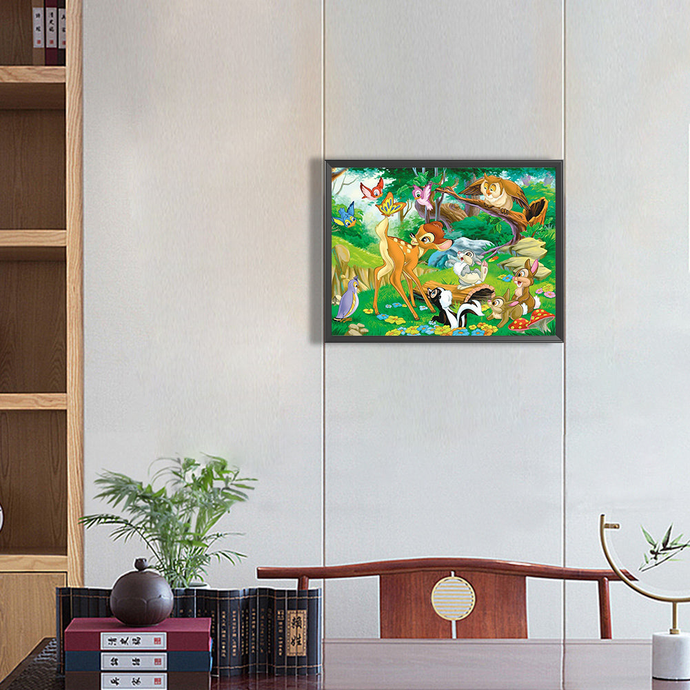 Fauna - Full Round Drill Diamond Painting 40*30CM