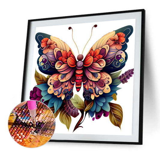 Butterfly - Full Square Drill Diamond Painting 30*30CM