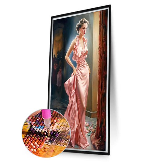 Lady - Full Square Drill Diamond Painting 40*70CM