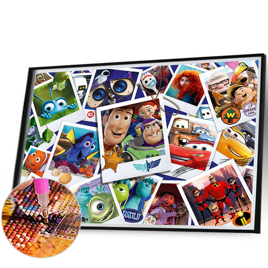 Disney Cartoon - Full Round Drill Diamond Painting 80*50CM