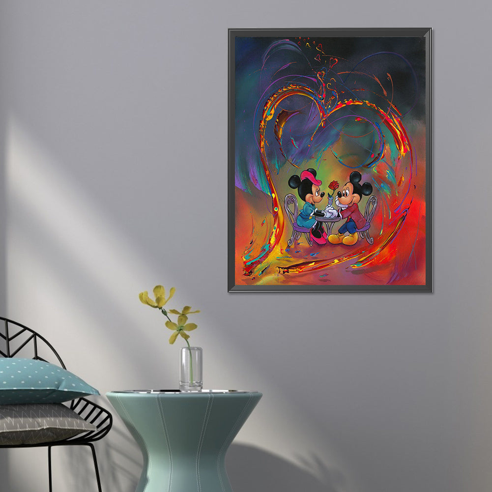 Mickey Mouse - Full Round Drill Diamond Painting 50*60CM